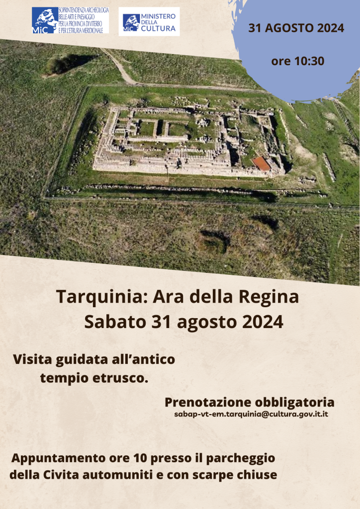 Tarquinia: La Civita e l’Ara della Regina