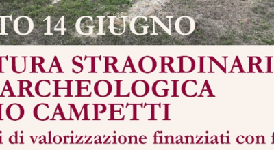 Isola Farnese: apertura straordinaria dell’impianto termale e sacro in località Campetti e presentazione del progetto di valorizzazione PNRR