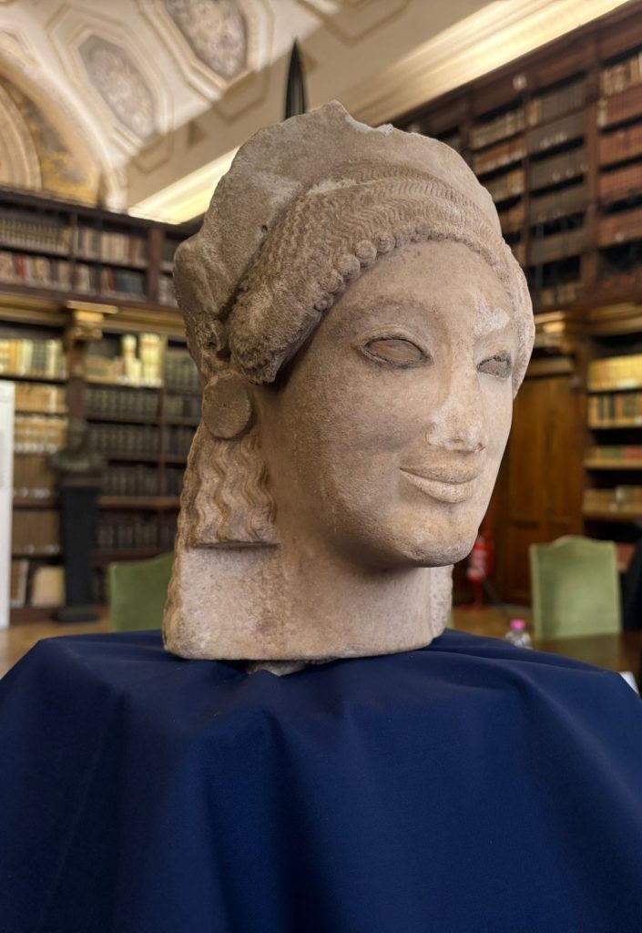 Il cammino della Testa di Kore da Vulci è appena cominciato