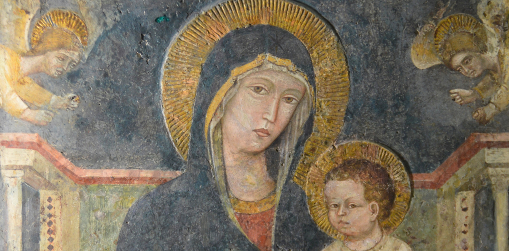 Viterbo: Presentazione del restauro dell’affresco staccato della Madonna Liberatrice