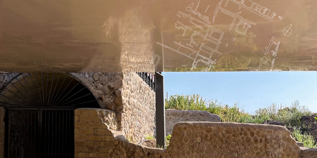 porzione planimetria e scorcio