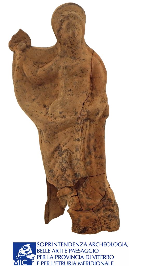 statuetta fittile