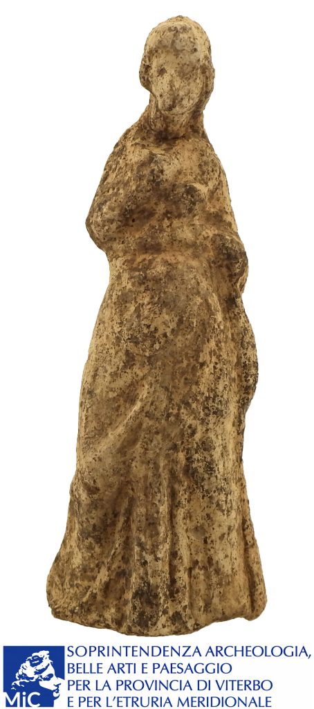 statuetta fittile