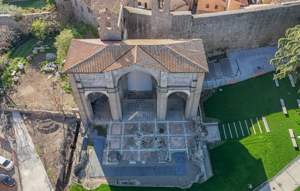 Viterbo – Santa Maria delle Fortezze: i lavori di restauro della soprintendenza restituiscono alla città il monumento